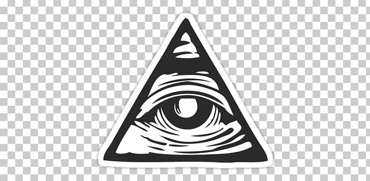 T-shirt Eye Of Providence Illuminati Symbol Freemasonry PNG, Clipart, Black And White, Brand, Circle, Decal, Eye Free PNG Download