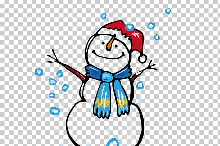 Winter Snowman Cartoon Christmas PNG, Clipart, Art, Beak, Bird, Cartoon, Cartoon Snowman Free PNG Download