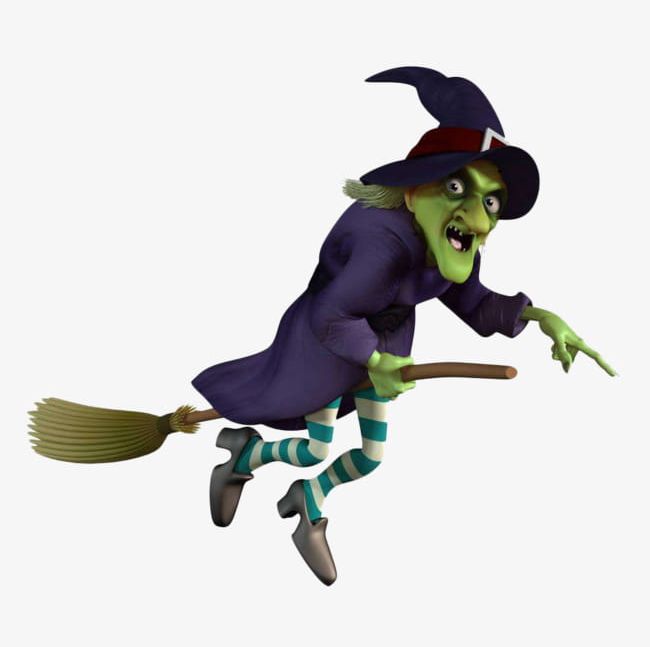 Cartoon Old Witch PNG, Clipart, Broom, Cartoon, Cartoon Clipart, Cartoon Witch, Design Free PNG Download
