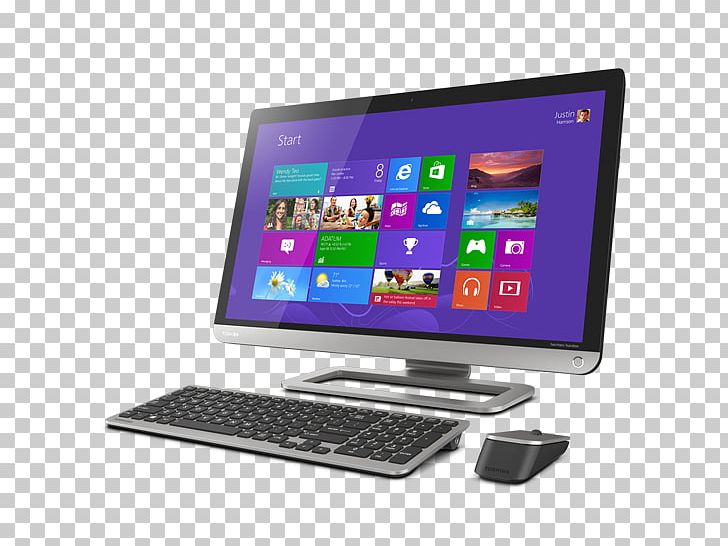 Dell Toshiba All-in-one Laptop Desktop Computers PNG, Clipart, Allinone, Computer, Computer Hardware, Computer Monitor Accessory, Display Device Free PNG Download