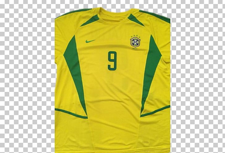 T-shirt Brazil National Football Team 2002 FIFA World Cup Jersey PNG, Clipart, 2002 Fifa World Cup, Active Shirt, Brazil National Football Team, Clothing, Collar Free PNG Download