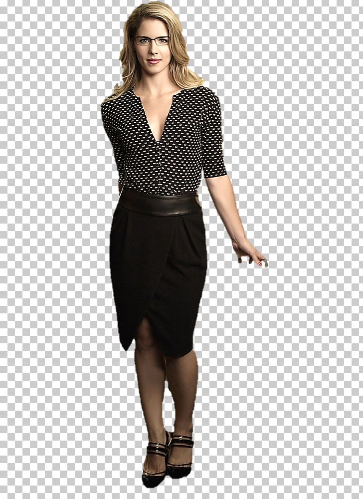 Emily Bett Rickards Felicity Smoak Black Canary Arrow Sara Lance PNG, Clipart, Arrow, Black, Clothing, Cocktail Dress, Costume Free PNG Download