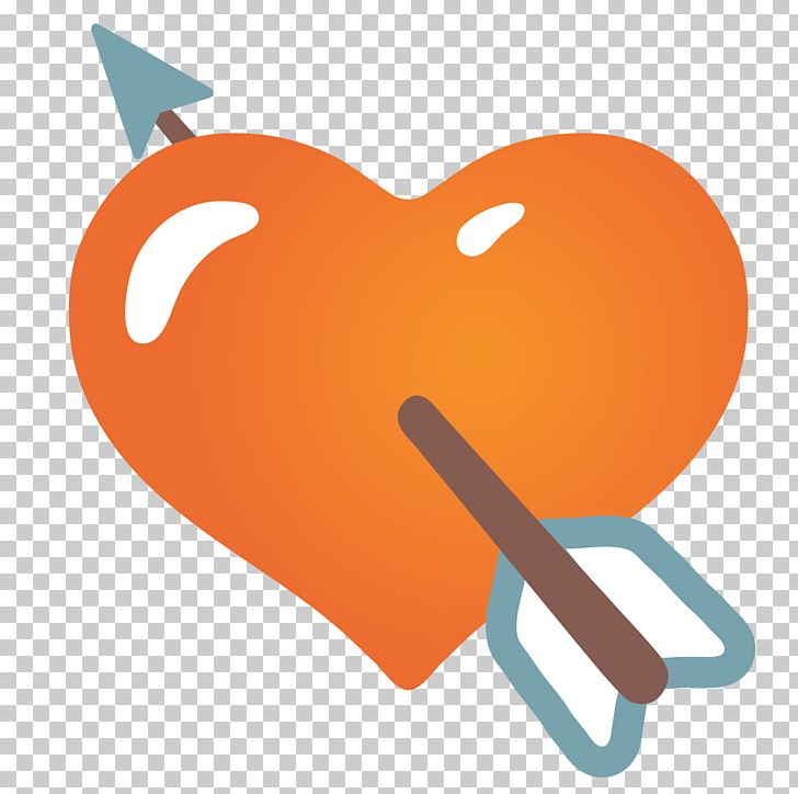 Emoji Cupid Heart Arrow Android PNG, Clipart, Android, Arrow, Commonly, Cupid, Cupid Heart Free PNG Download