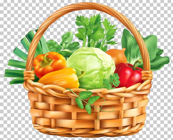 vegetable basket drawing