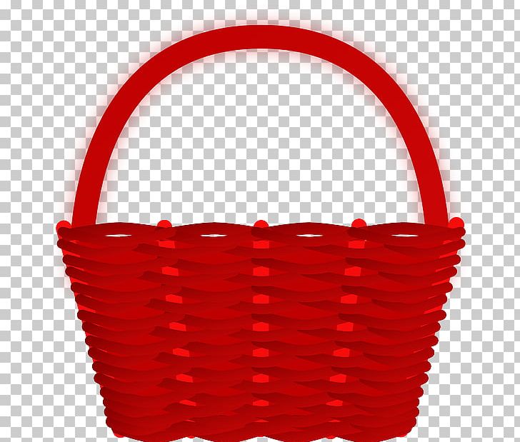 Red Easter Basket PNG, Clipart, Basket, Download, Easter Basket, Handle, Image File Formats Free PNG Download