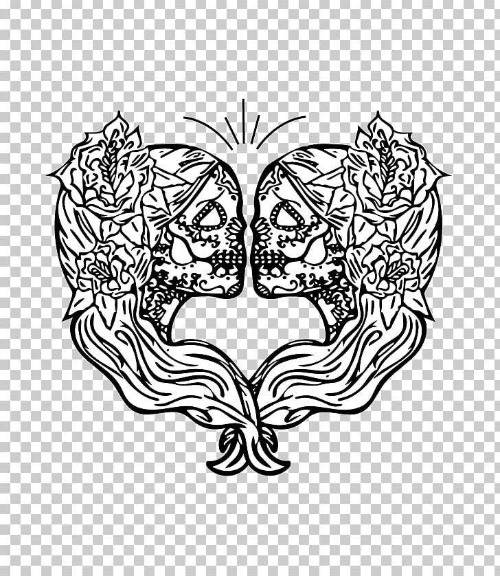 Visual Arts Calavera PNG, Clipart, Black And White, Butterflies And Moths, Butterfly, Calavera, Char Free PNG Download