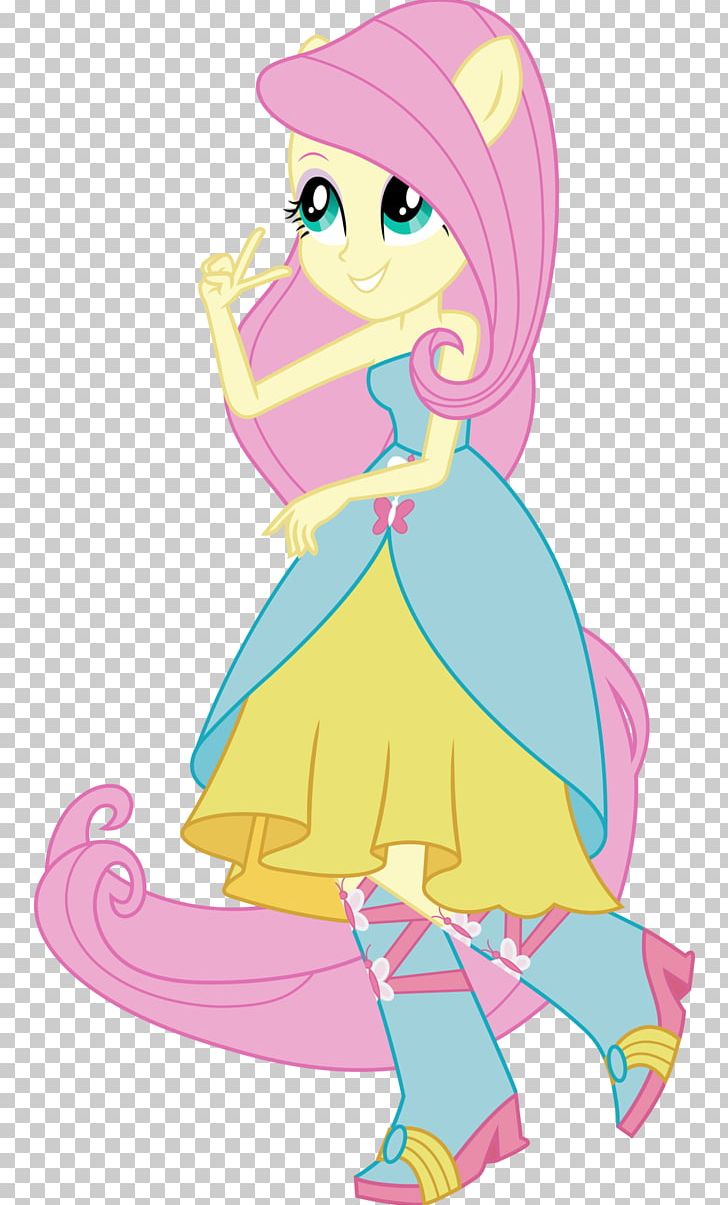 Fluttershy Pinkie Pie Applejack Pony Rainbow Dash PNG, Clipart, Art, Beauty, Cartoon, Clothing, Dress Free PNG Download