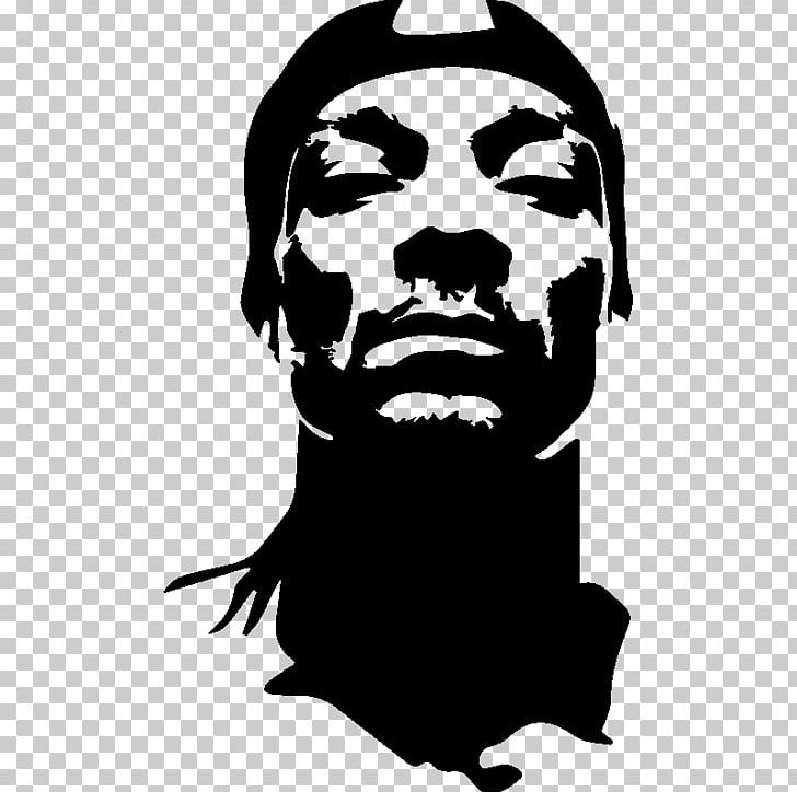 Snoop Dogg Musician Stencil PNG, Clipart, Beard, Beautiful, Black And White, Celebrities, Decal Free PNG Download