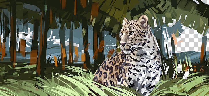 Leopard Siberian Tiger Forest PNG, Clipart, Animal, Animal Prints, Background, Banana Leaf, Banana Leaves Free PNG Download