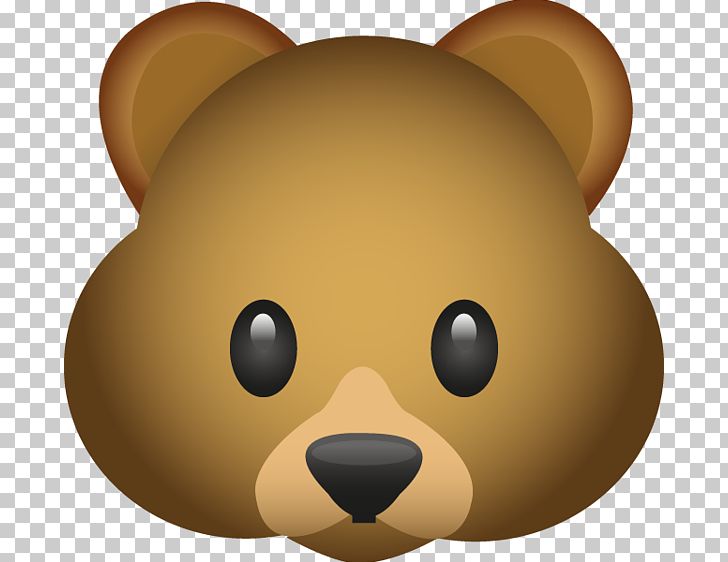 Bear Emoji Emoticon PNG, Clipart, Animals, Bear, Carnivoran, Cartoon, Clip Art Free PNG Download