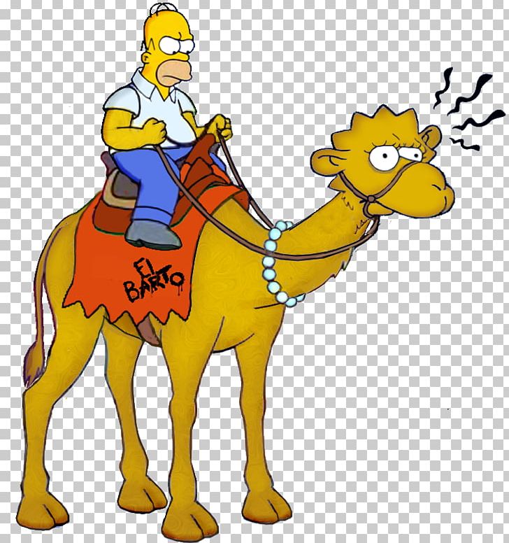 Dromedary Homer Simpson Lisa Simpson Bactrian Camel Skinner's Sense Of Snow PNG, Clipart, Arabian Camel, Art, Bactrian Camel, Buff Cratoon Camel, Camel Free PNG Download
