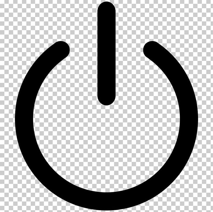 Power Symbol Computer Icons PNG, Clipart, Black And White, Button, Circle, Clip Art, Computer Icons Free PNG Download