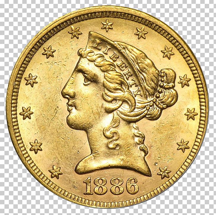 Half Eagle Gold Coin Liberty Head Double Eagle PNG, Clipart, American Gold Eagle, Brass, Bronze Medal, Bullion, Bullion Coin Free PNG Download