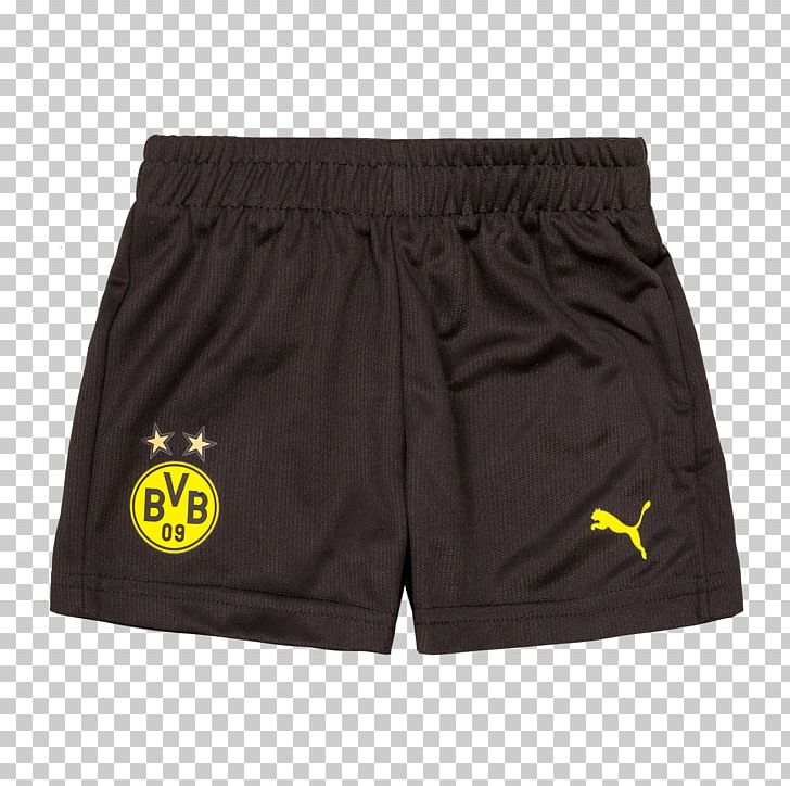 Borussia Dortmund Shorts Sportswear Puma Jersey PNG, Clipart, Active Shorts, Adidas, Bermuda Shorts, Black, Borussia Dortmund Free PNG Download
