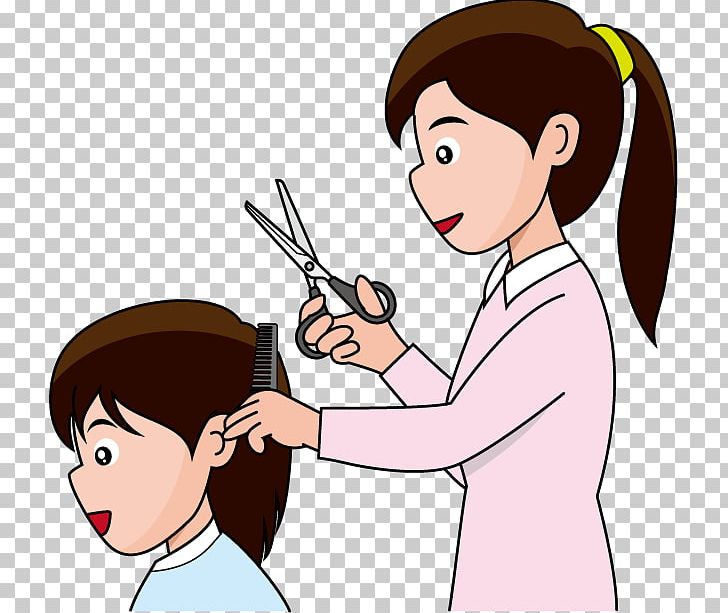 Hairstyle Beauty Parlour Cutting Hair PNG, Clipart ...