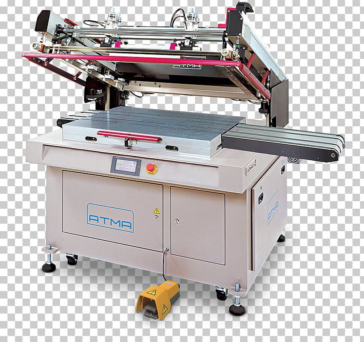 Machine Screen Printing Printer Printing Press PNG, Clipart, Actuator, Atma, Avery Dennison, Business, Decal Free PNG Download