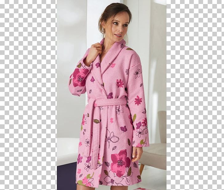Robe Pink M Dress Sleeve Pajamas PNG, Clipart, Clothing, Costume, Day Dress, Dress, Kimono Free PNG Download