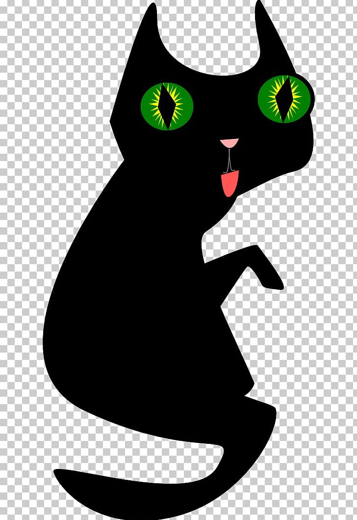 Black Cat Kitten PNG, Clipart, Animation, Artwork, Black, Black And White, Black Cat Free PNG Download