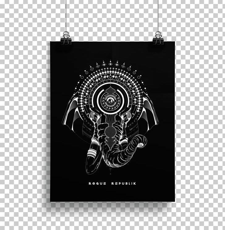 Brand Font PNG, Clipart, Art, Black And White, Brand, Ganesha, Religion Free PNG Download