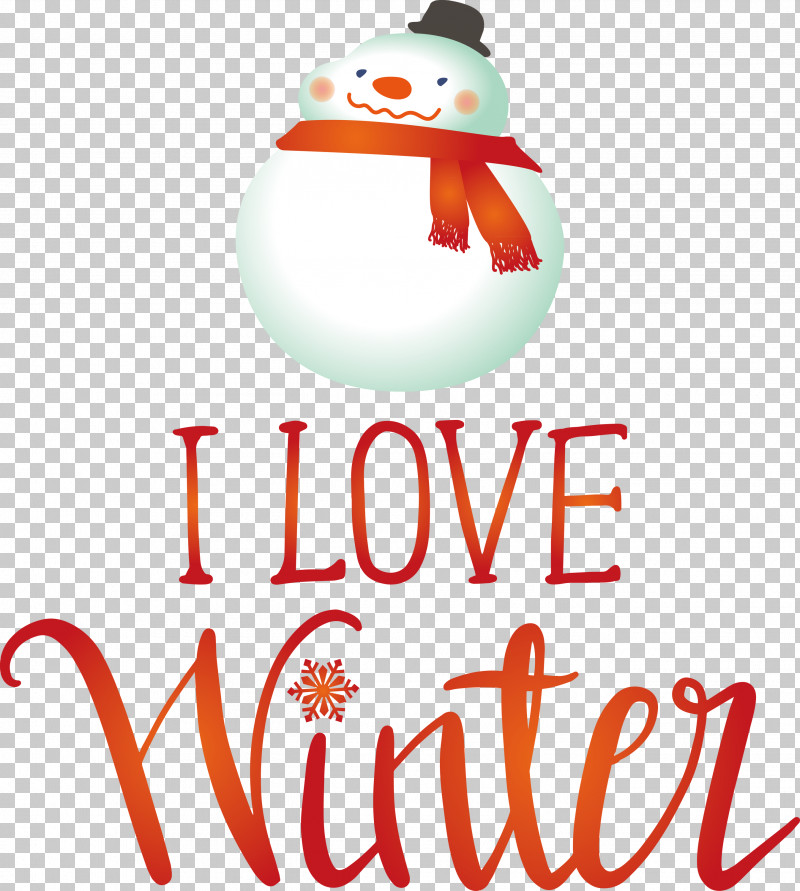 I Love Winter Winter PNG, Clipart, Christmas Day, Christmas Ornament, Christmas Ornament M, Holiday, Holiday Ornament Free PNG Download