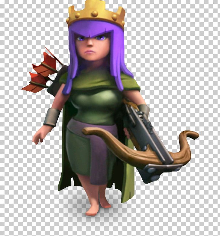 Clash Of Clans ARCHER QUEEN Clash Royale King Archer Barbarian PNG, Clipart, Action Figure, Android, Archer, Archer Queen, Barbarian Free PNG Download