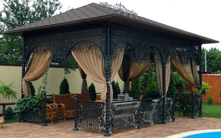 Gazebo Table Roof Garden Landscape Design PNG, Clipart, Backyard, Bench, Canopy, Dacha, Forging Free PNG Download