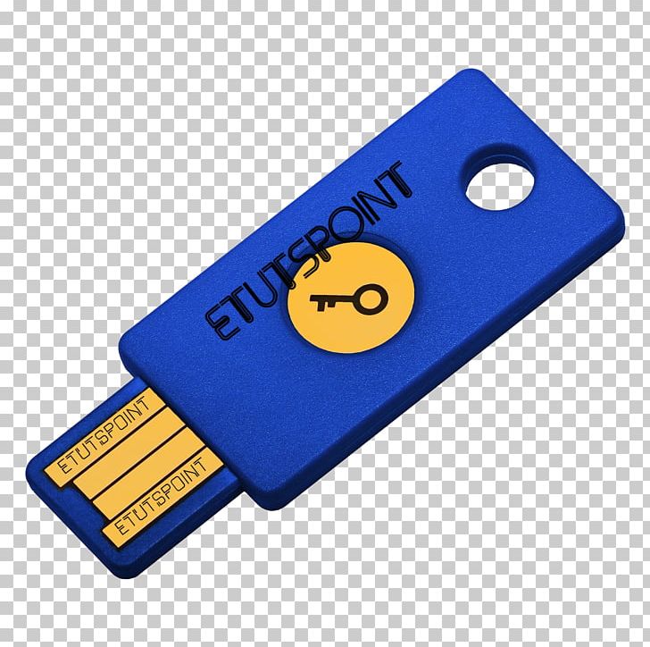 Universal 2nd Factor FIDO Alliance YubiKey Two Factor Authentication PNG, Clipart, 2 F, Authentication, Computer Hardware, Electric Blue, Electronic Device Free PNG Download