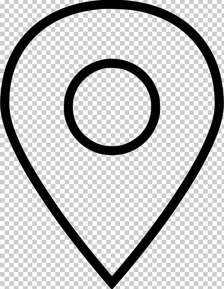 Computer Icons Point Of Interest Location Map PNG, Clipart, Area, Black, Black And White, Cdr, Circle Free PNG Download
