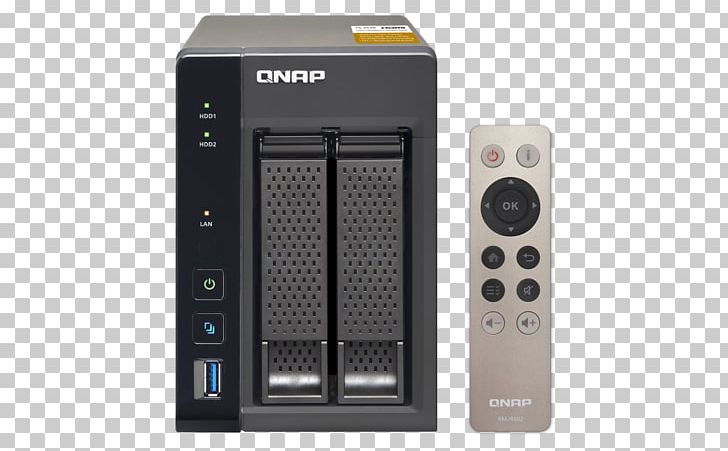 QNAP TS-253A NAS Mini Tower Ethernet LAN Black Network Storage Systems Qnap TS-253A-4G 2 Bay Nas Data Storage PNG, Clipart, 4 G, Audio Receiver, Data Storage, Electronic Device, Electronics Free PNG Download