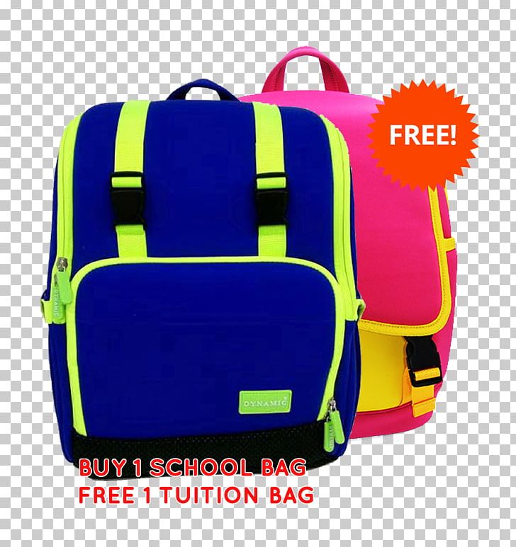 Bag Backpack CMYK Color Model Yellow Electric Blue PNG, Clipart, Azure, Backpack, Bag, Blue, Clothing Free PNG Download