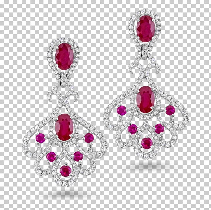 Earring Diamond Ruby Jewellery Necklace PNG, Clipart, Bangle, Bling Bling, Body Jewelry, Brilliant, Brown Diamonds Free PNG Download