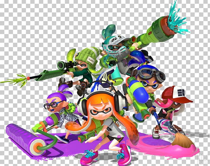 Splatoon 2 Wii U Nintendo Switch PNG, Clipart, Action Figure, Fictional Character, Figurine, Mario Kart, Nintendo Free PNG Download