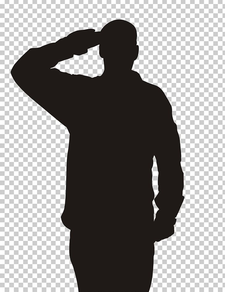 Salute Soldier Military Respect PNG, Clipart, Arm, Army, Bellamy Salute, Black And White, Clip Art Free PNG Download