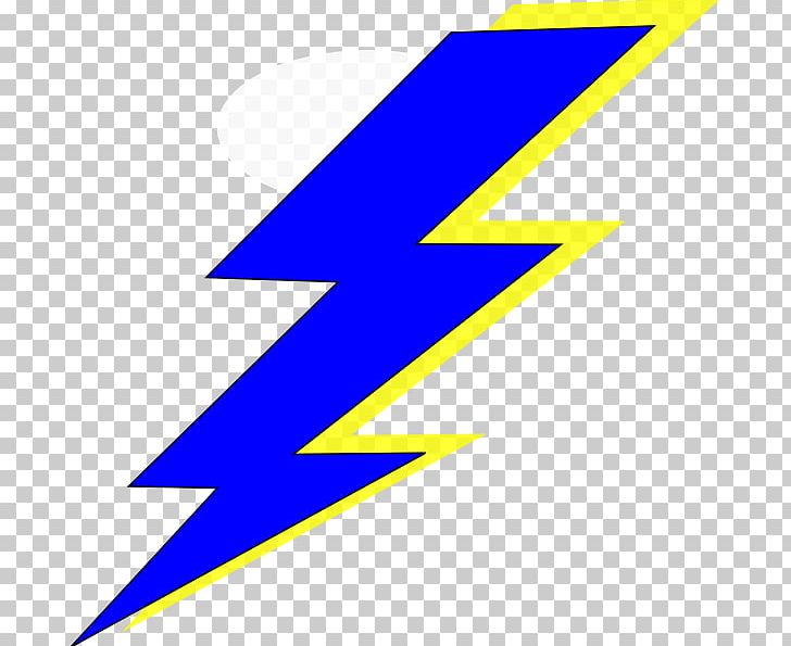 Lightning Yellow Blue PNG, Clipart, Angle, Area, Blue, Bluegreen, Electricity Free PNG Download