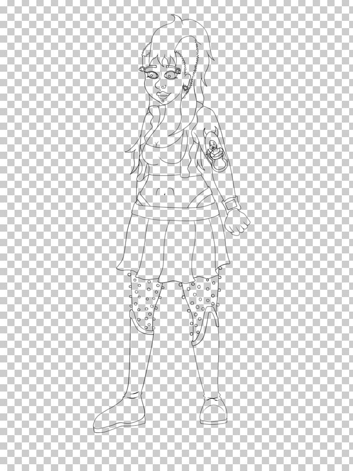 Line Art Drawing Cartoon Sketch PNG, Clipart, Arm, Cartoon, Character, Clothing, Costume Design Free PNG Download