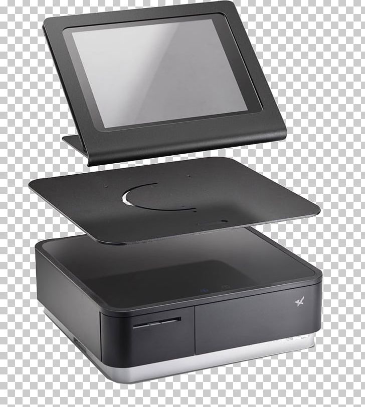 Point Of Sale Printer Thermal Printing Cash Register Tablet Computers PNG, Clipart, Angle, Barcode, Barcode Scanners, Black, Card Reader Free PNG Download