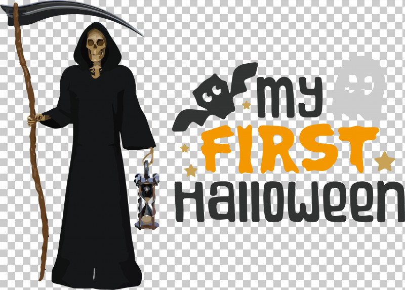 Happy Halloween PNG, Clipart, Happy Halloween, Logo, M, Outerwear, Robe Free PNG Download