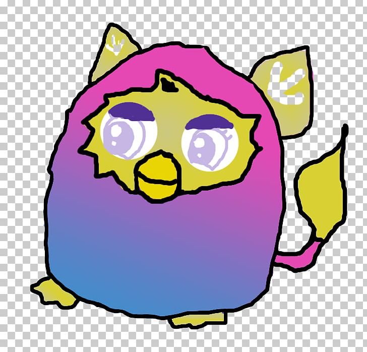 Furby Yellow Pink Drawing Blue PNG, Clipart, Art, Artwork, Black, Blue, Cartoon Free PNG Download