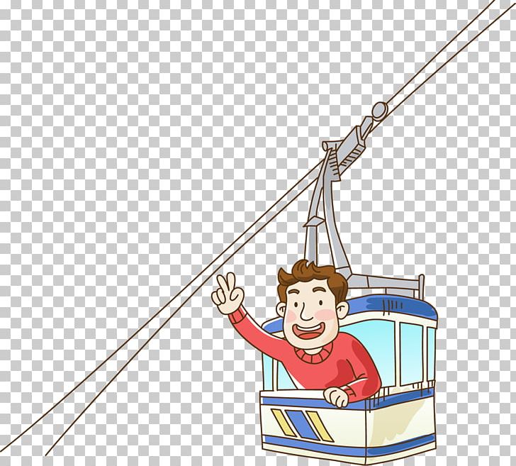 Seoul Cartoon Illustration PNG, Clipart, Aerial Lift, Bal, Boy Cartoon, Cable, Cable Car Free PNG Download
