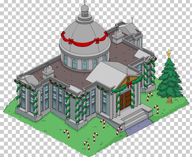The Simpsons: Tapped Out Manor House Building PNG, Clipart, 3d Computer Graphics, Architecture, Building, Computer Graphics, Elevation Free PNG Download
