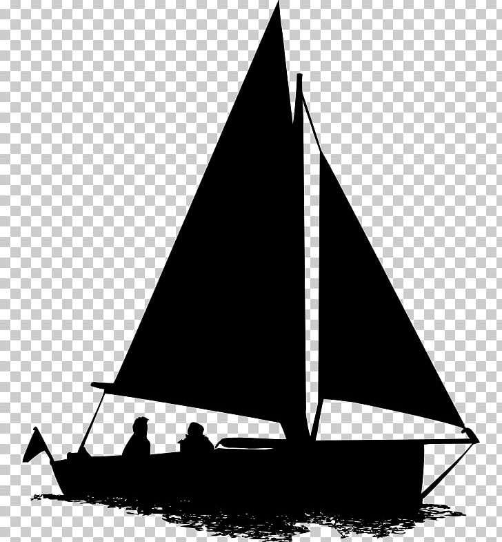 Sailboat Silhouette Sailing PNG, Clipart, Animals, Art, Black And White, Boat, Brigantine Free PNG Download