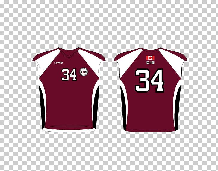 Sports Fan Jersey T-shirt Logo Sleeve PNG, Clipart, Brand, Clothing, Jersey, Logo, Maroon Free PNG Download
