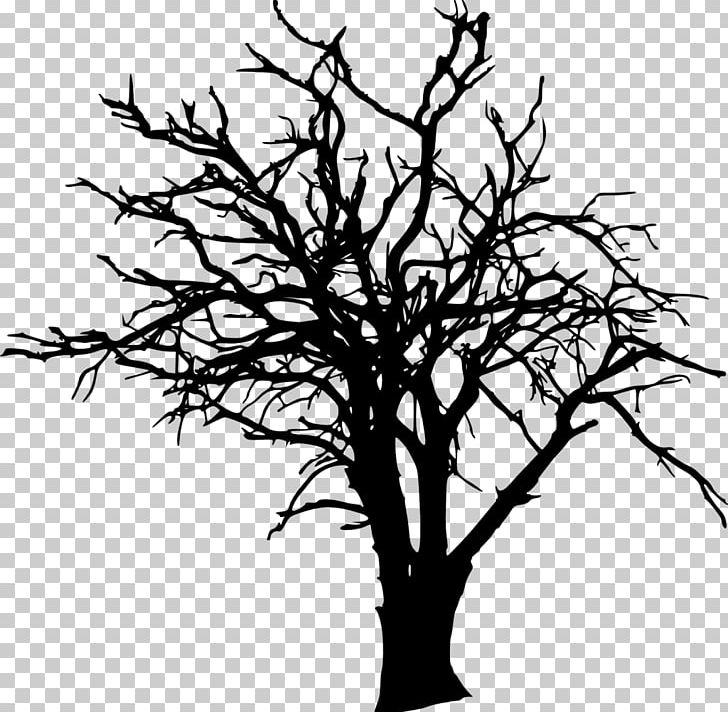 Twig Tree Silhouette PNG, Clipart, Artwork, Bald Cypress, Bare, Birch, Black And White Free PNG Download