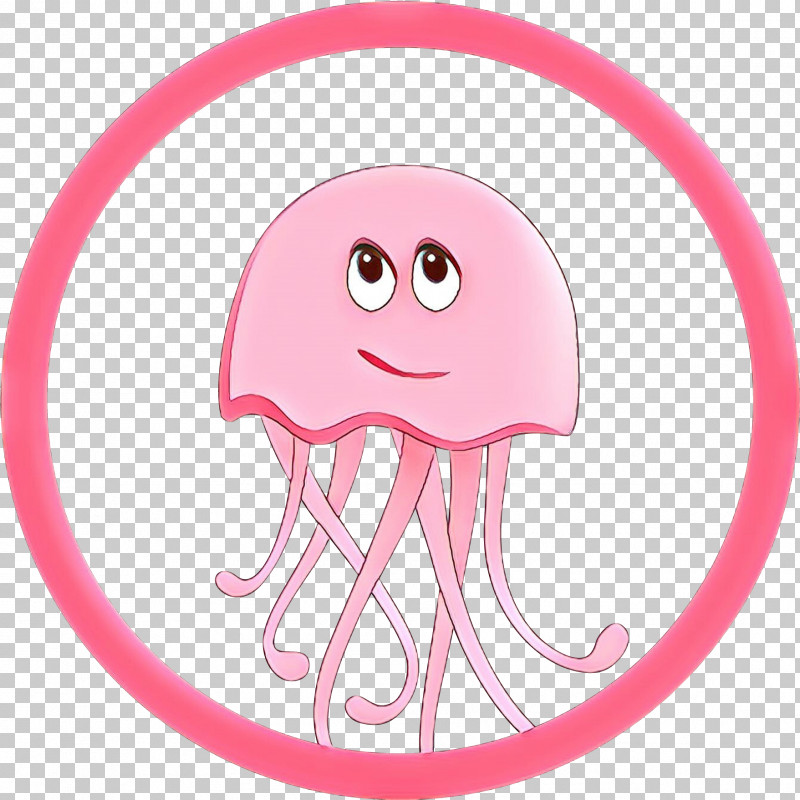 Pink Jellyfish Cartoon Octopus Nose PNG, Clipart, Cartoon, Cnidaria, Jellyfish, Nose, Octopus Free PNG Download