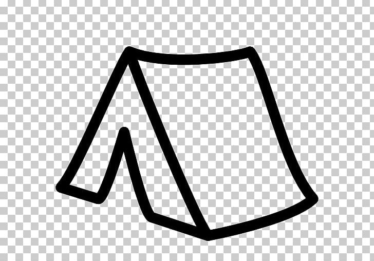 Tent Camping Computer Icons Campfire Outdoor Recreation PNG, Clipart, Angle, Area, Black, Black And White, Brand Free PNG Download