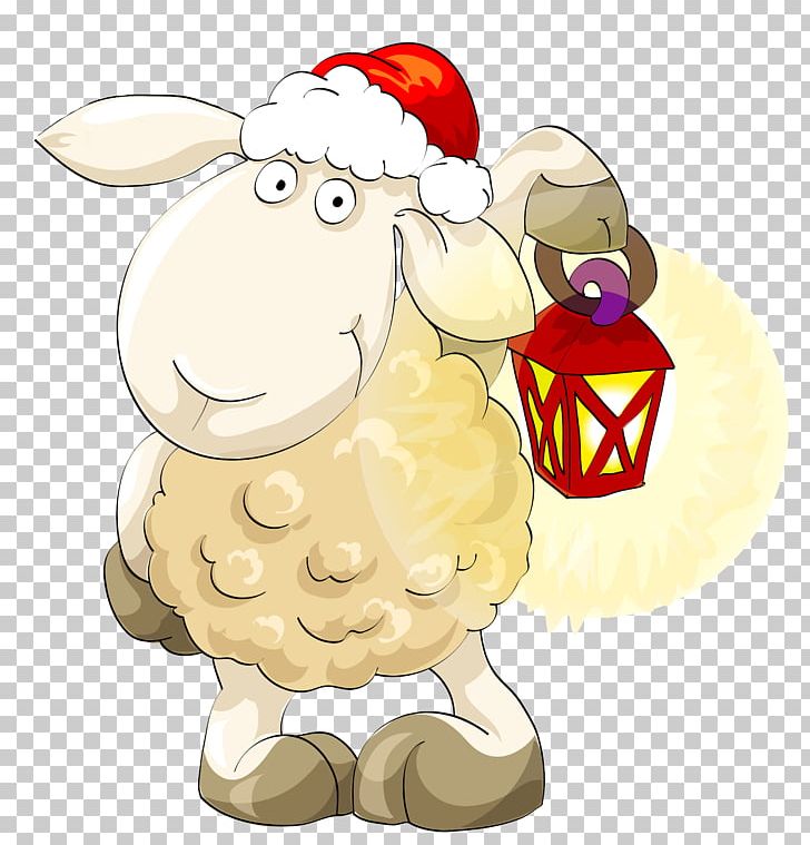 Christmas Sheep PNG, Clipart, Art, Cartoon, Christmas, Christmas Card, Christmas Decoration Free PNG Download