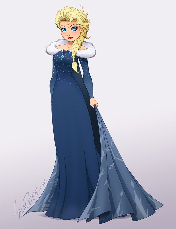 Elsa Olaf Anna Dress Art PNG, Clipart, Anna, Art, Blue, Bridal Party Dress, Cartoon Free PNG Download