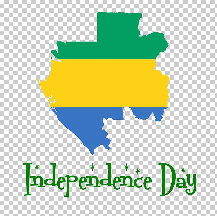 Independence Day Gabon. PNG, Clipart, Area, Blank Map, Brand, Flag, Flag Of Gabon Free PNG Download