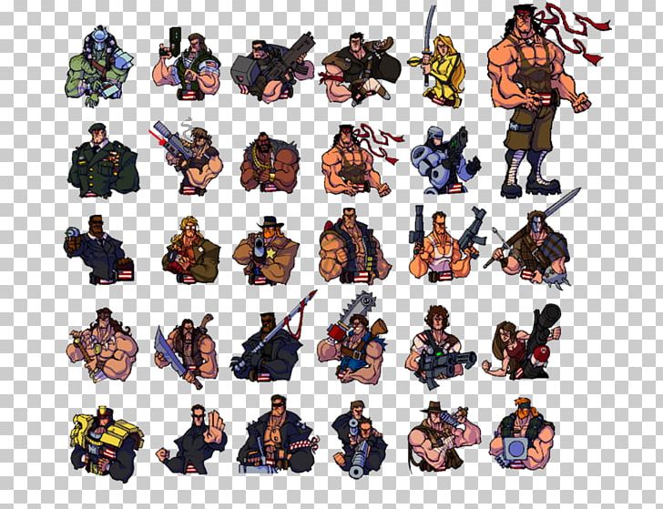 Broforce Character Video Game Kirby Super Star Boss PNG, Clipart, Action Figure, Action Toy Figures, Art, Boss, Broforce Free PNG Download