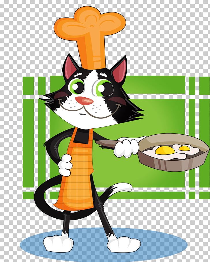 Cat Cooking Cartoon PNG, Clipart, Animals, Animation, Art, Black Cat, Carnivoran Free PNG Download